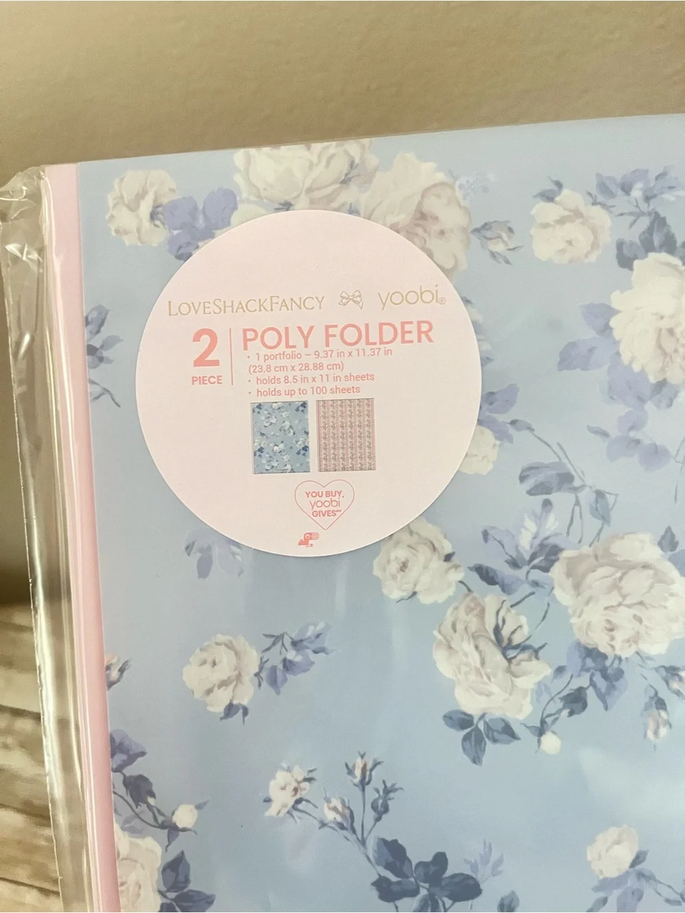 LoveShackFancy x Target Poly Folders Set